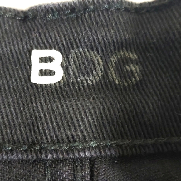 BDG Dree Shorts High Rise Cheeky Distressed Black Size 25 - Picture 11 of 16